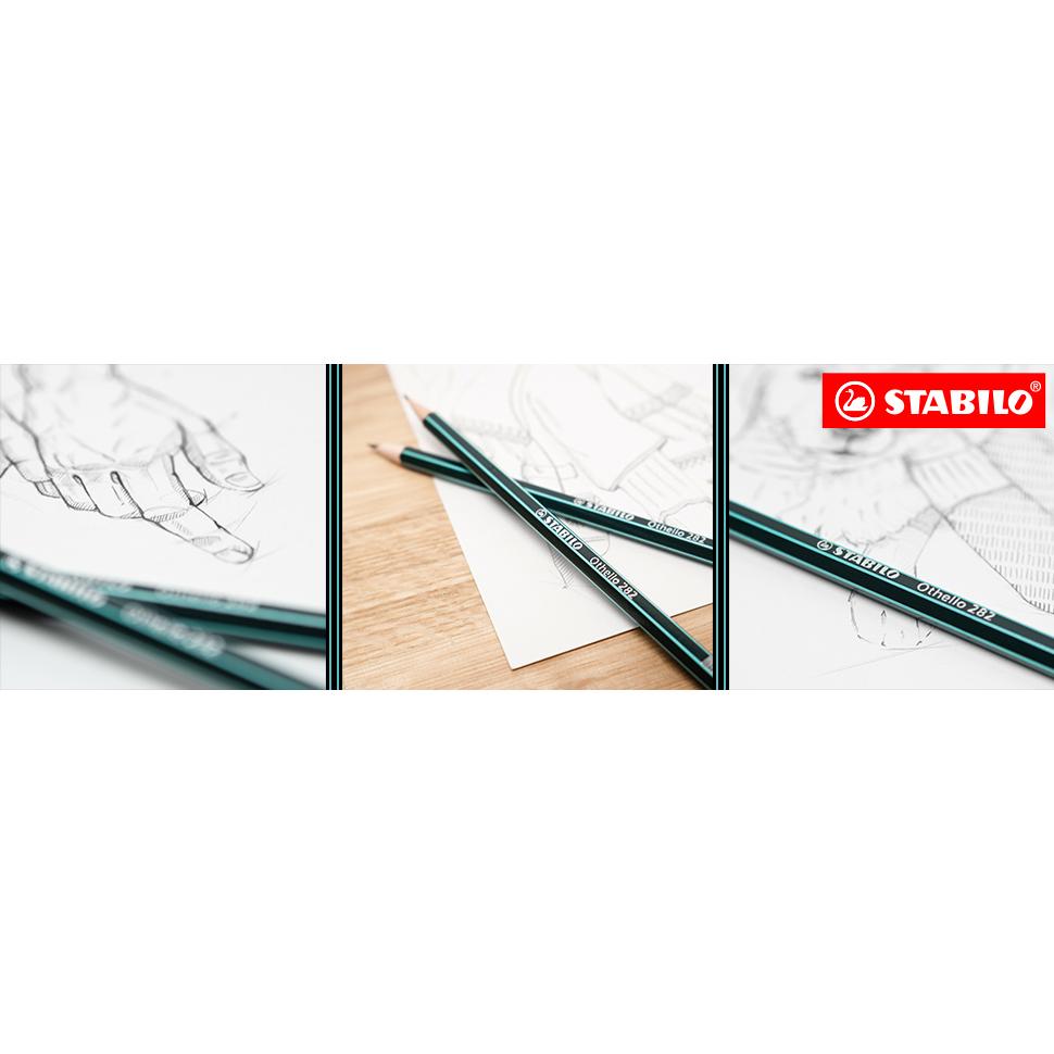 Set creioane grafit Stabilo Othello Arty Soft Creioane grafit Stabilo