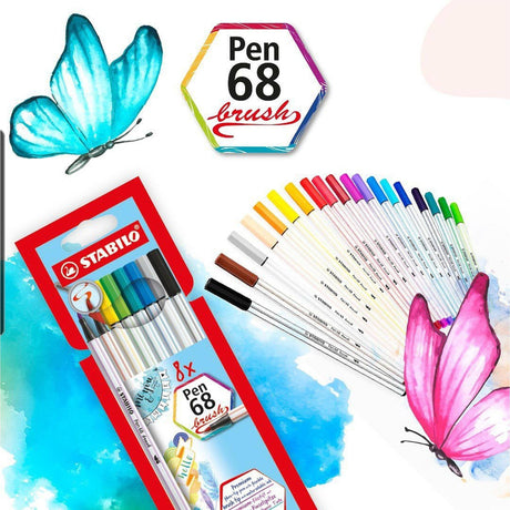 Carioci Colorate STABILO & Energel Pentel