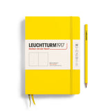 Caiet Leuchtturm1917 , A5, cartonat, 251 pg, foi veline, galben stralucitor