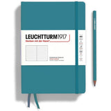 Caiet Leuchtturm1917 Medium, A5, cartonat, 251 pagini, punctat, albastru ocean