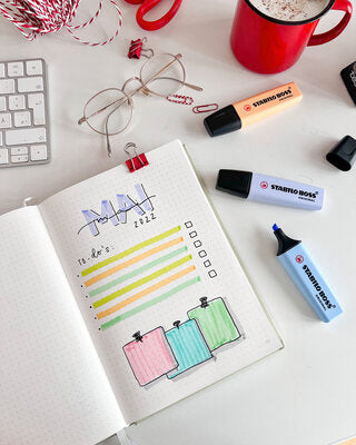 Textmarker Stabilo Boss Original Pastel, breezy blue