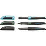Pix Stabilo Flow, 0.5 mm, M, mina albastra, corp, black, blister