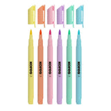 Carioca Pastel Style Kores, varf pensula, 6 culori pastelate/ set