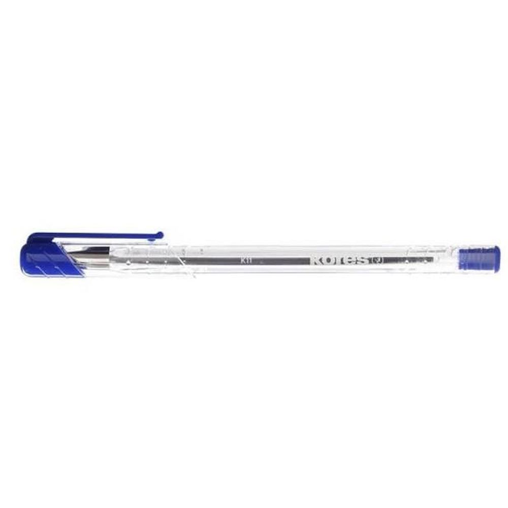 Pix fara mecanism Kores K11, M, 1mm, cu semi gel, albastru