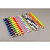 Creioane colorate Kores Kolores Style, 3 mm, triunghiulare, 26 bucati / set, cuprinde 6 culori metalice, 4 neon si 4 pastel