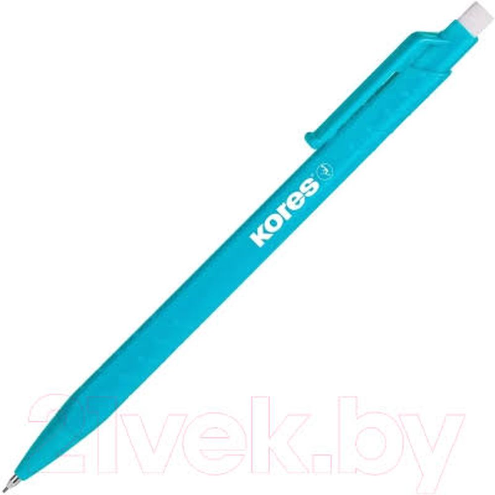 Creion mecanic Kores M1 Grafitos, 0.5 mm, culori asortate, portocaliu, turcoaz, roz, verde deschis
