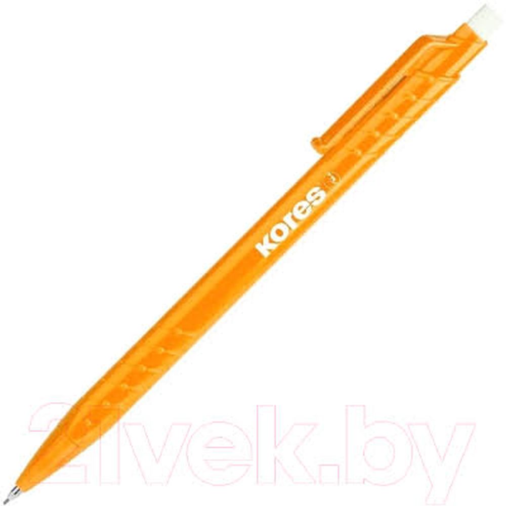 Creion mecanic Kores M1 Grafitos, 0.5 mm, culori asortate, portocaliu, turcoaz, roz, verde deschis