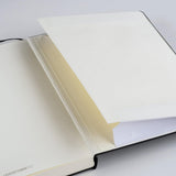 Caiet Leuchtturm1917 Pocket, A6, cartonat, 187 pagini, velin, negru