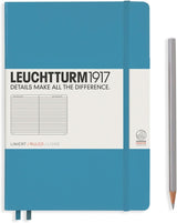Caiet Leuchtturm1917 Medium, A5, cartonat, 251 pagini, dictando, albastru nordic