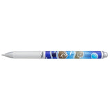 Roller cu gel Pentel EnerGel Marine, 0.7 mm, cu mecanism, albastru, 6 bucati / set