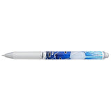 Roller cu gel Pentel EnerGel Marine, 0.7 mm, cu mecanism, albastru, Manta Ray