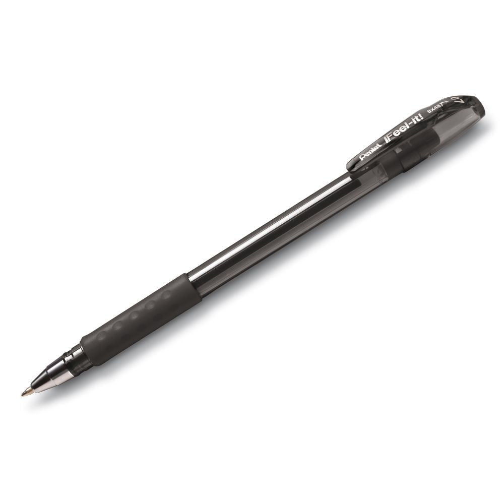 Pix Pentel Ifeel-it!, 0.7 mm, fara mecanism, negru