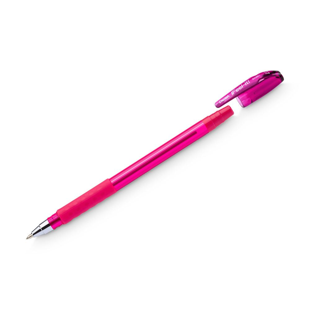Pix Pentel Ifeel-it!, 0.7 mm, fara mecanism, roz