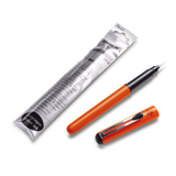 Pensula de buzunar PENTEL brush cu cerneala pigmentata, 4 rezerve incluse, scris negru