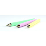 Roller cu gel Pentel Hybrid Milky, 0.8 mm, fara mecanism, roz pastel