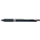 Roller cu gel Pentel OH!Gel, 0.7 mm, cu mecanism, negru