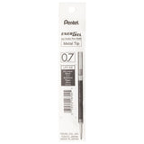 Rezerva gel roller Pentel EnerGel, 0.7 mm, negru