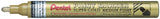 Marker permanent Pentel Paint Marker MMP10, 4.5 mm, cu vopsea, auriu