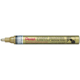 Marker permanent Pentel Paint Marker MMP10, 4.5 mm, cu vopsea, auriu