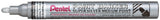 Marker permanent Pentel Paint Marker MMP10, 4.5 mm, cu vopsea, argintiu