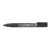 Marker permanent Pentel Paint Marker MMP20, 4 mm, cu vopsea, negru