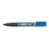Marker permanent Pentel Paint Marker MMP20, 4 mm, cu vopsea, albastru