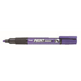 Marker permanent Pentel Paint Marker MMP20, 4 mm, cu vopsea, mov