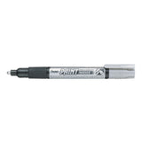 Marker permanent Pentel Paint Marker MMP20, 4 mm, cu vopsea, argintiu