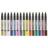 Marker permanent Pentel Paint Marker MMP20, 4 mm, cu vopsea, albastru