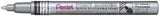 Marker permanent Pentel Paint Marker MSP10, 2.9 mm, cu vopsea, argintiu