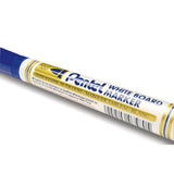 Marker pentru tabla Pentel MW85, varf rotund, 4.2 mm, albastru