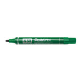 Marker permanent Pentel Pen N50, varf rotund, 4.3 mm, verde