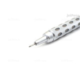 Creion mecanic Pentel Graphgear 1000, 0.9 mm, corp metalic argintiu, galben