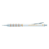 Creion mecanic Pentel Graphgear 1000, 0.9 mm, corp metalic argintiu, galben
