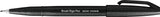Carioca Pentel Brush Sign Pen, varf flexibil, neagra