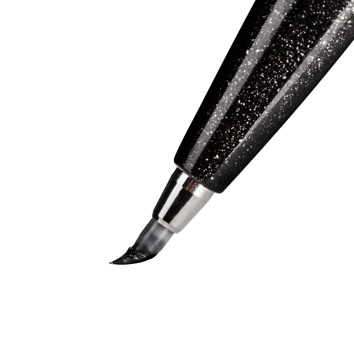 Carioca Pentel Brush Sign Pen, varf flexibil, neagra
