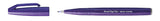 Carioca Pentel Brush Sign Pen, varf flexibil, violet