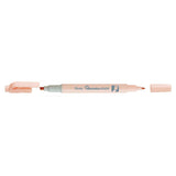 Textmarker Pentel illumina Flex, 2 varfuri, tesit, rotund, 1-3.5 mm, portocaliu