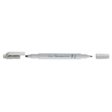 Textmarker Pentel illumina Flex, 2 varfuri, tesit, rotund, 1-3.5 mm, gri