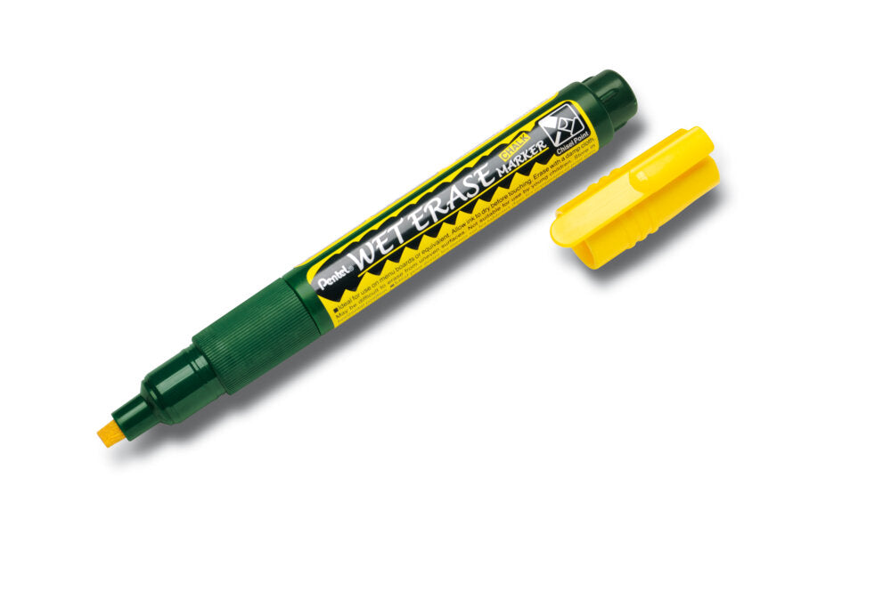 Creta lichida Pentel SMW26, varf tesit, 2 - 4 mm, galben