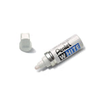 Marker permanent Pentel X100-W, varf rotund, 6.6 mm, alb
