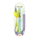 Pensula Pentel Aquash Brush, cu rezervor de 7 ml pentru apa, varf B