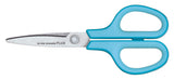 Foarfeca Plus Smart, 17.5 x 5.6 cm, din otel inoxidabil, bleu