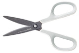 Foarfeca Plus Extra, 17.5 x 5.6 cm, cu strat de fluor, alb / gri