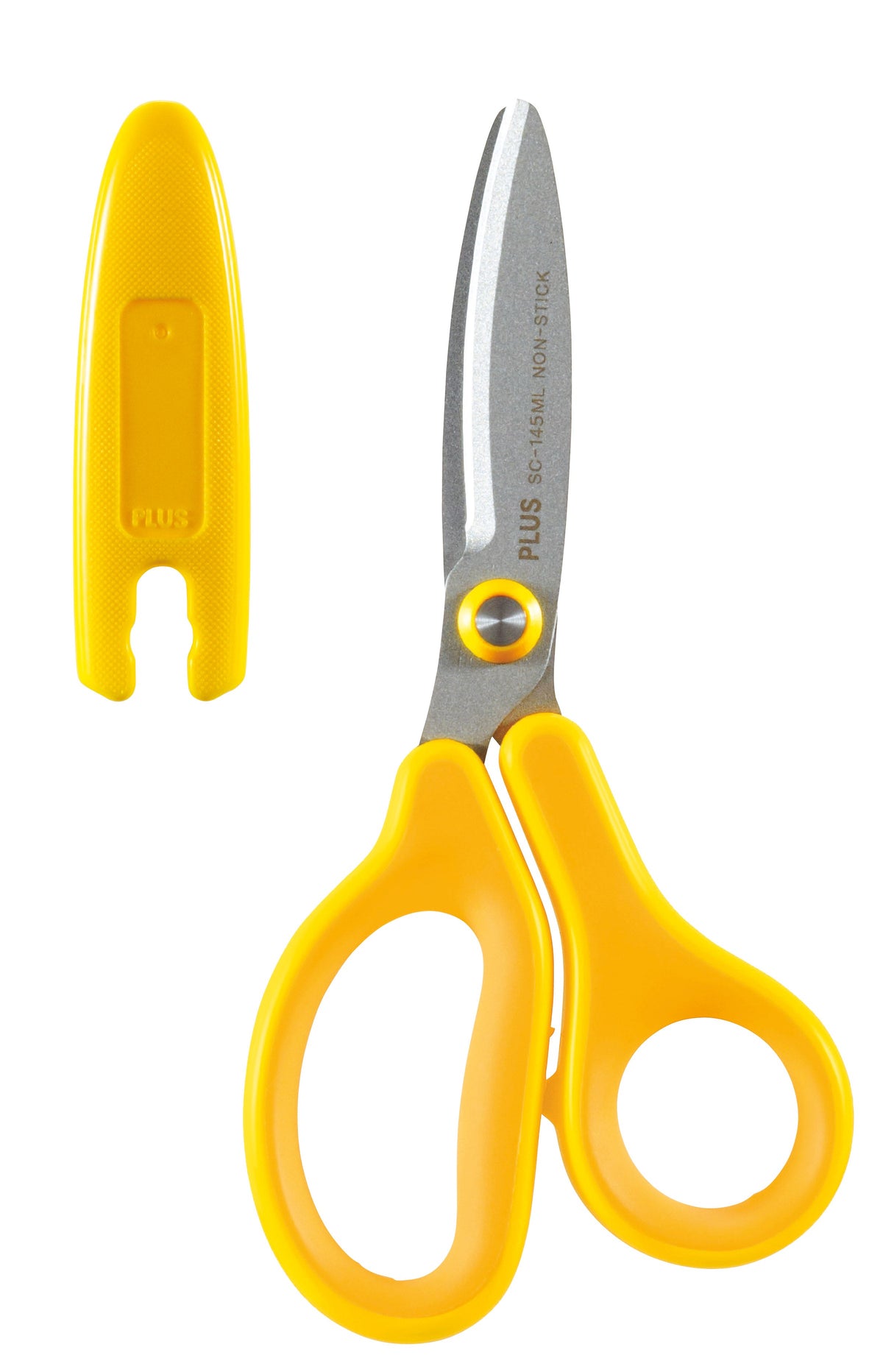 Foarfeca Plus Kids, 14.5 x 5.2 cm, galben