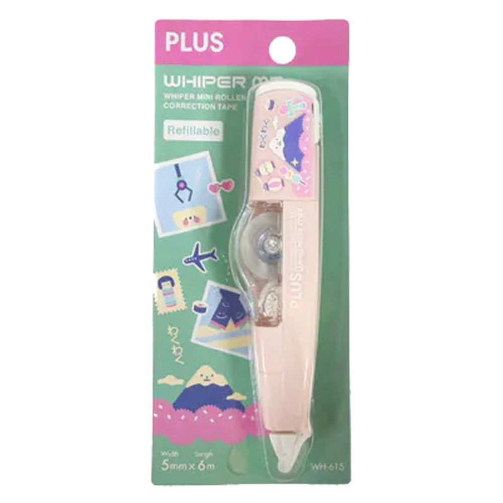 Banda corectoare Plus WH-615, 5mm x 6m, editie Kawaii, Waku-Kaku