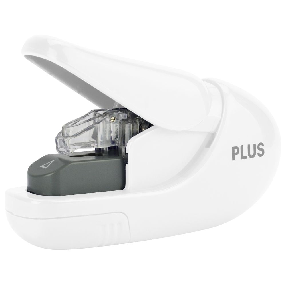 Capsator fara capse Plus SL-106, capacitate 5 coli, alb