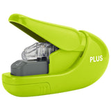 Capsator fara capse Plus SL-106, capacitate 5 coli, verde