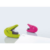 Capsator fara capse Plus SL-106, capacitate 5 coli, verde