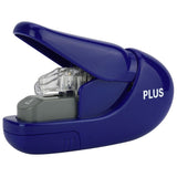 Capsator fara capse Plus SL-106, capacitate 5 coli, albastru